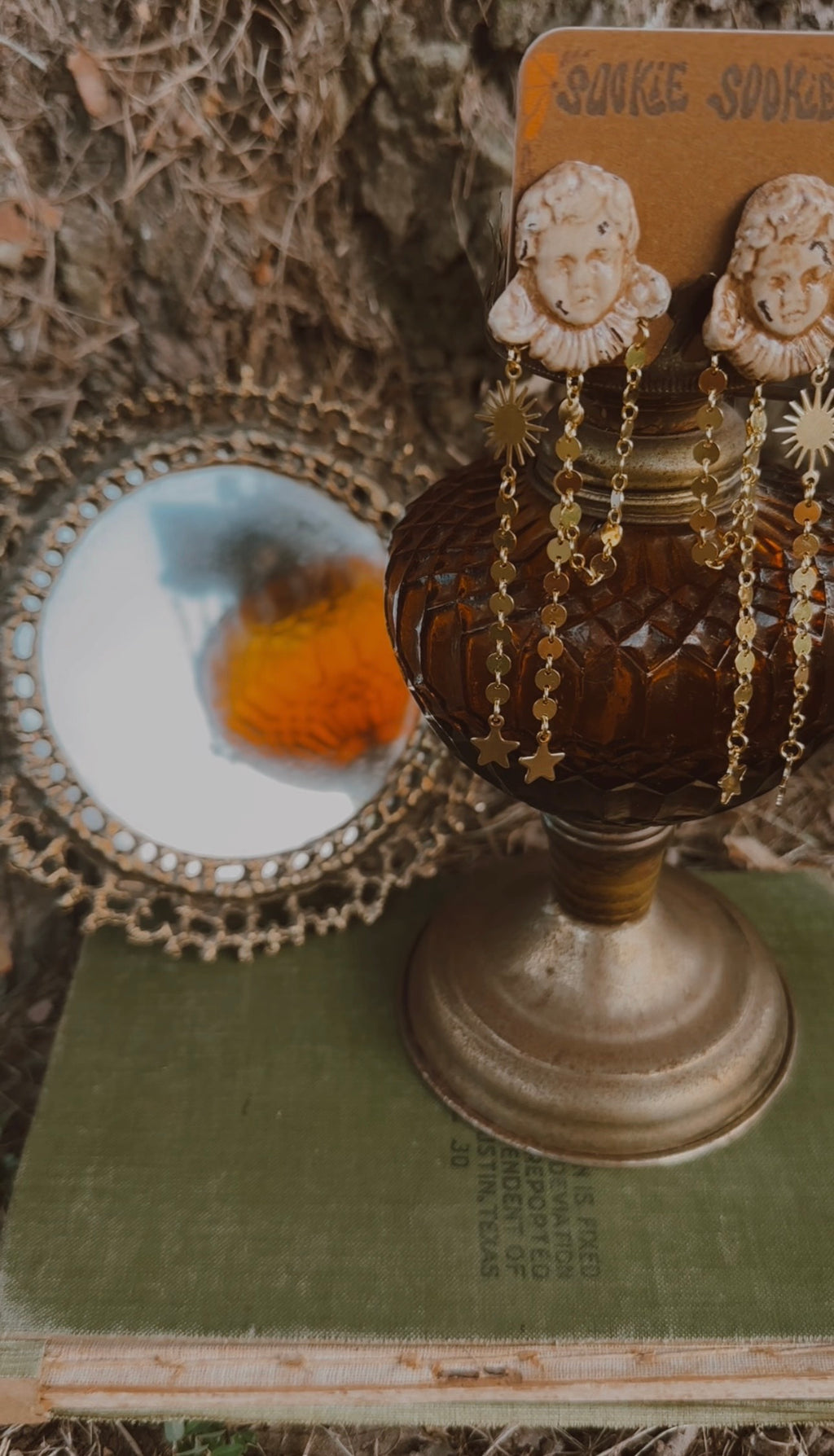 Gilded Whispers Earrings