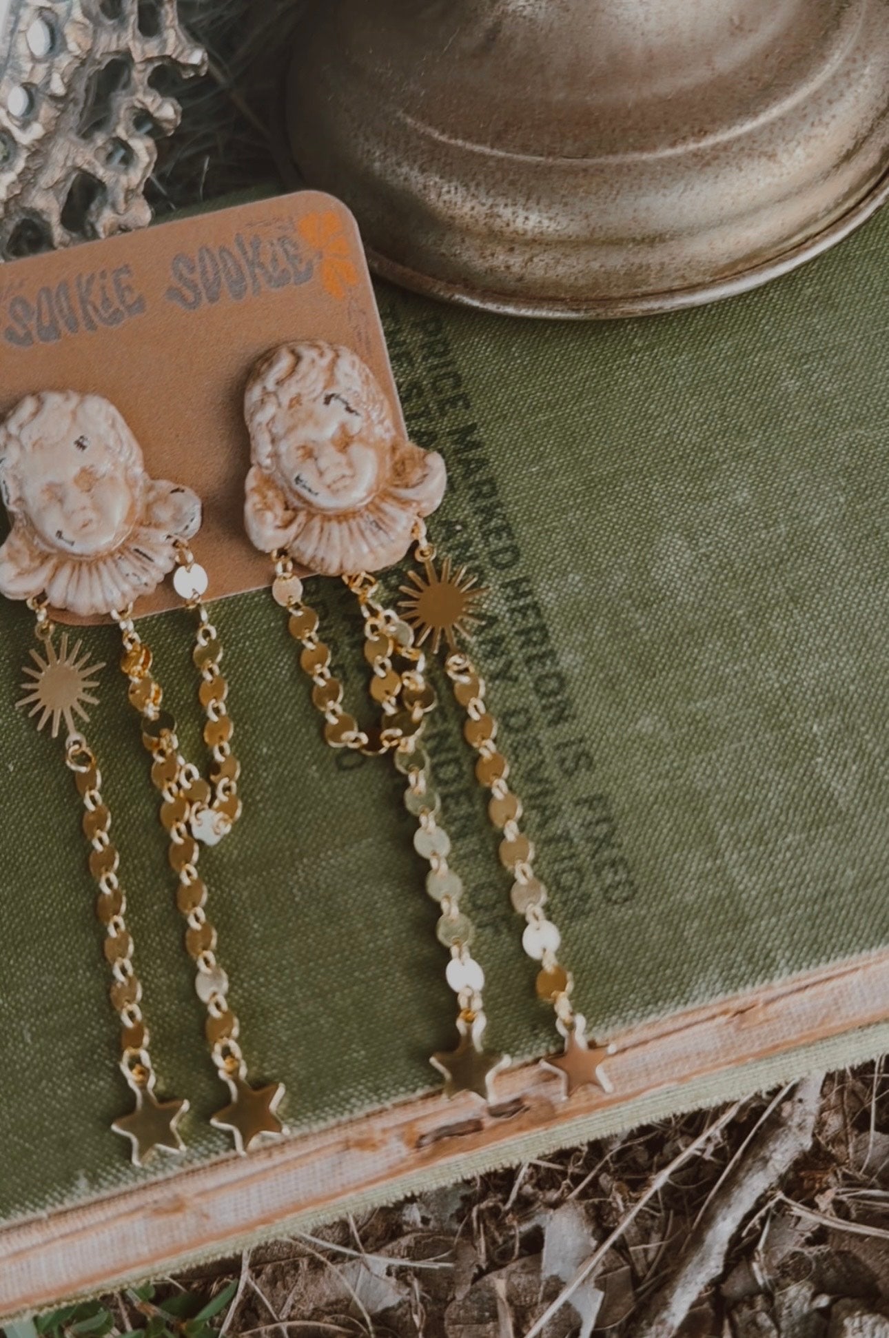 Gilded Whispers Earrings