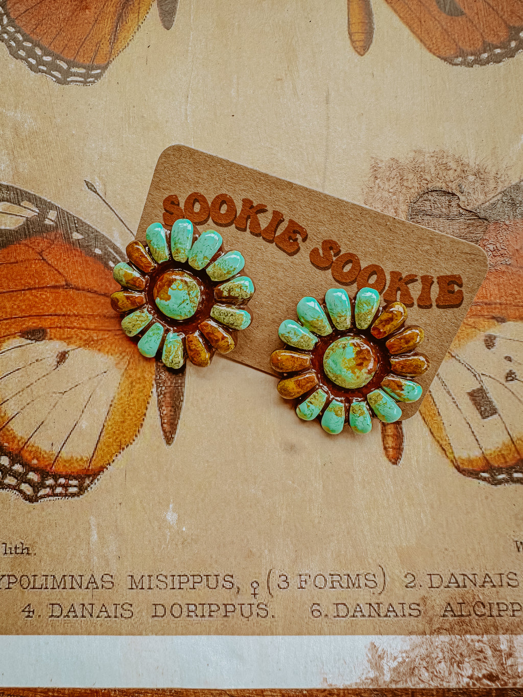 Heirloom Blue Studs