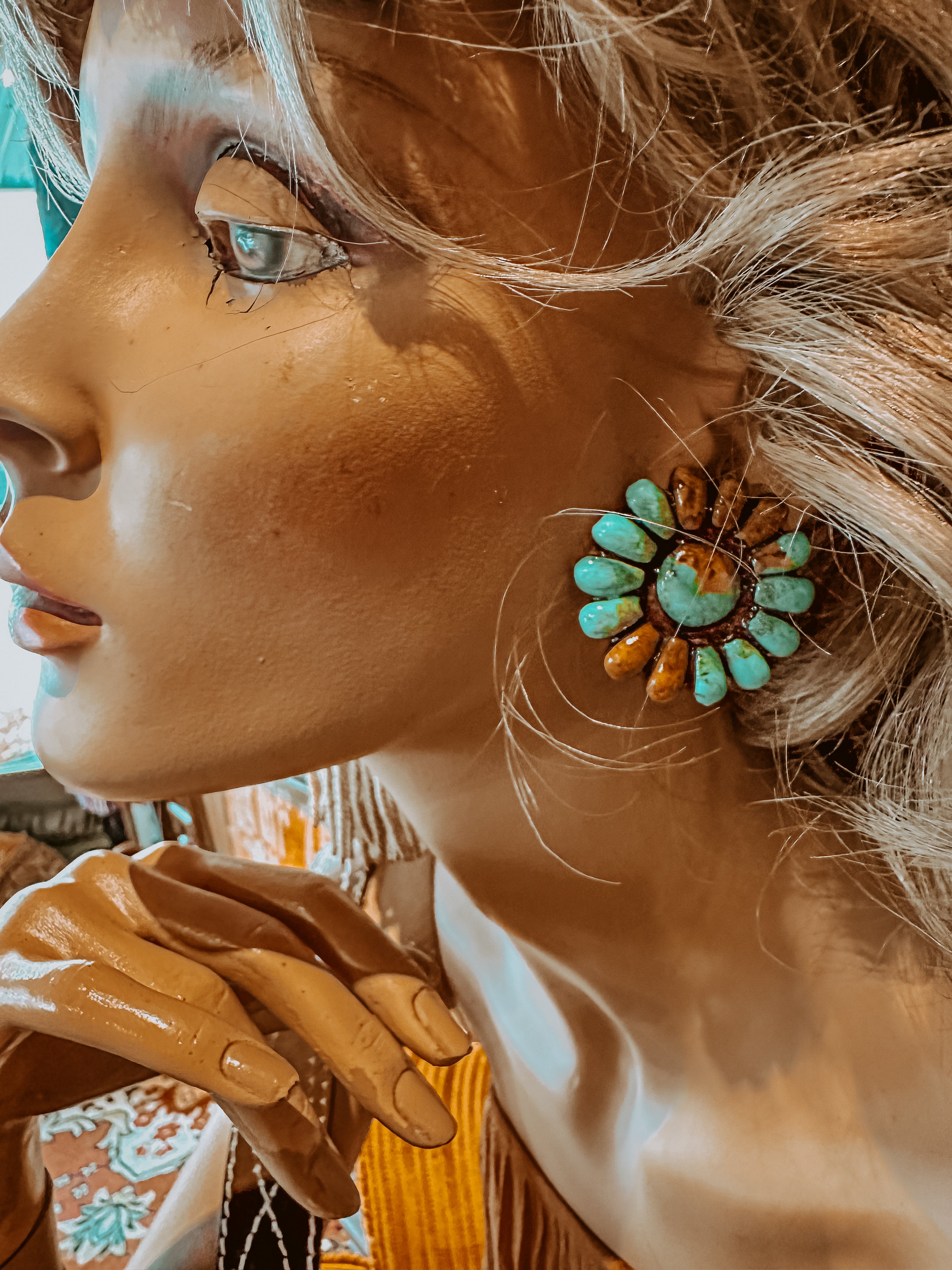 Heirloom Blue Studs