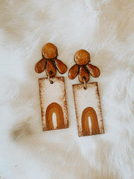 Retro Rainbow Earrings