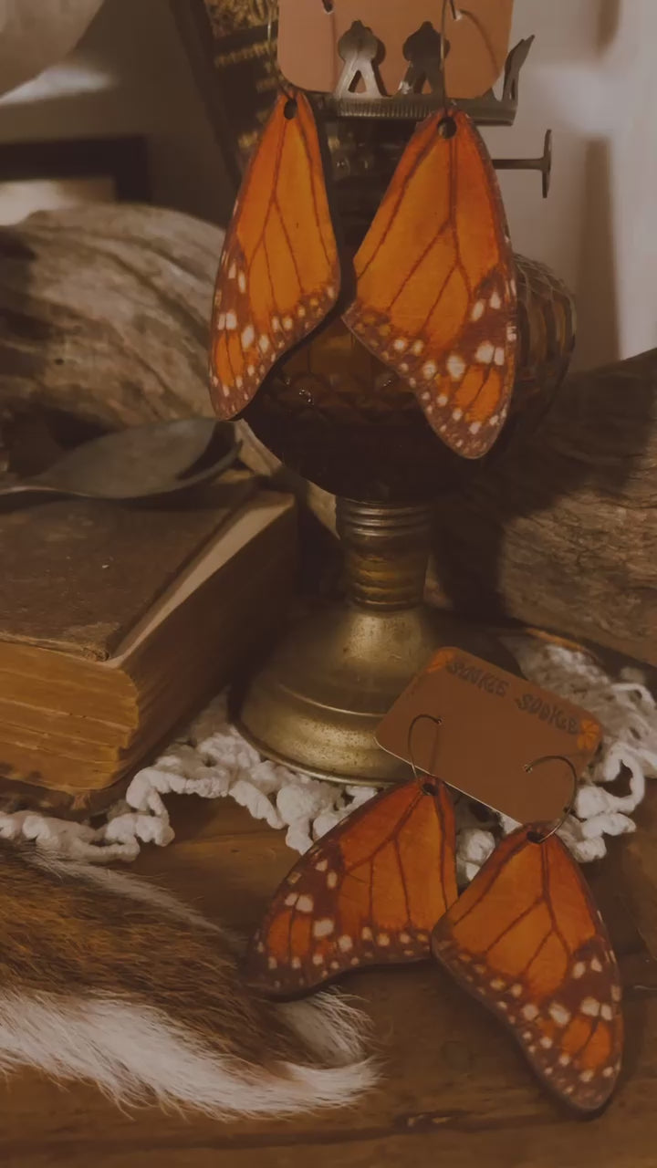 Wings of a Monarch Earrings